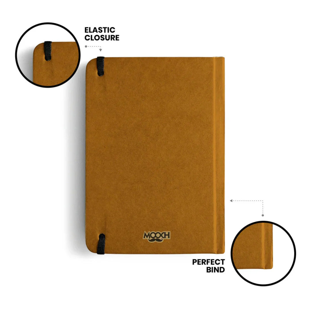 Mooch Handcrafted A5 Plain Notebook