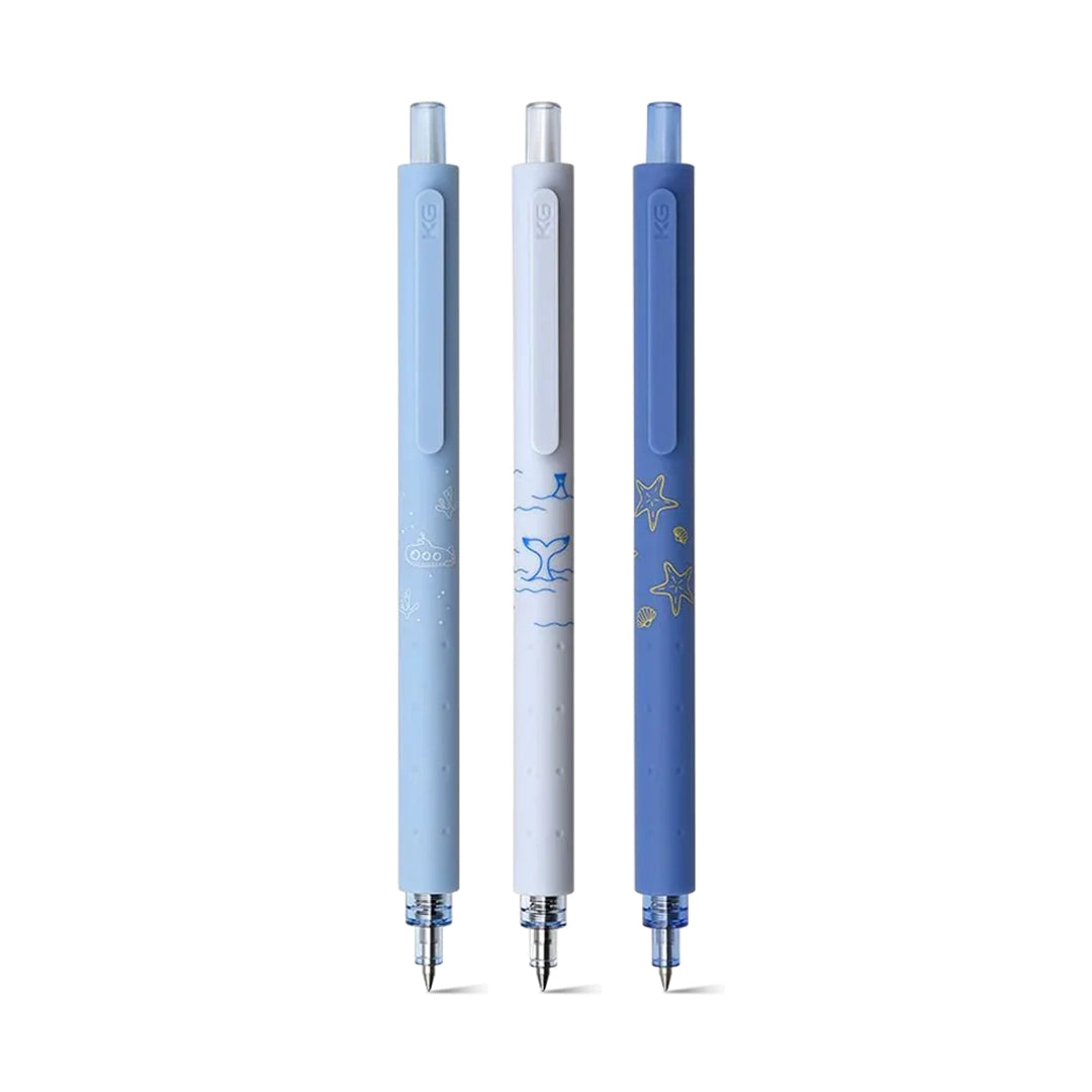 Kaco Rocket Marine 0.5mm Gel Pen Set