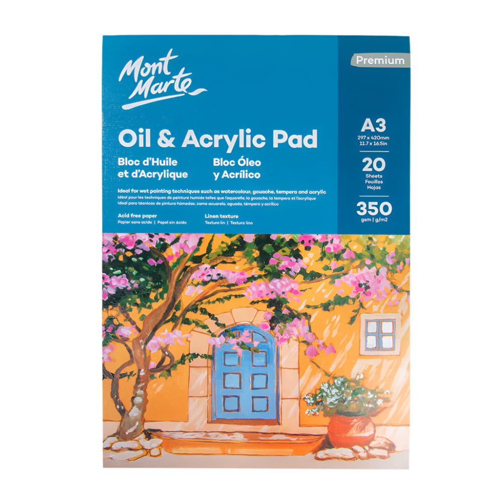 Mont Marte Oil & Acrylic Pad