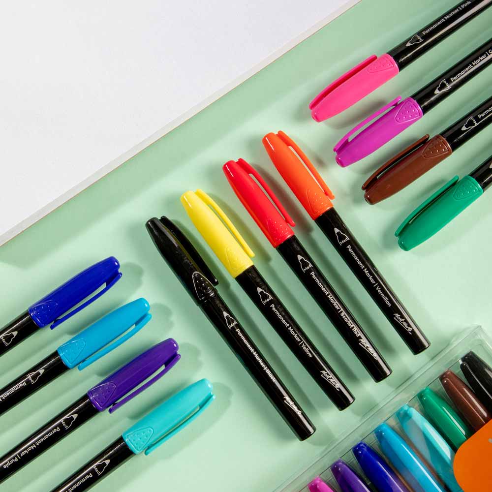 Mont Marte Permanent Markers Premium Signature -Pack of 12
