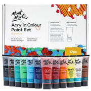 Mont Marte Acrylic Colour Paint Set  - Multicolor