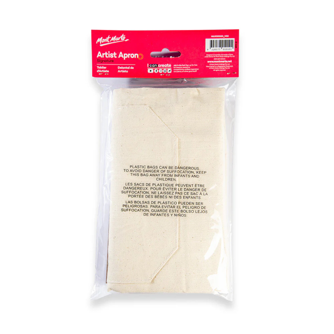 Mont Marte Artists Apron Signature