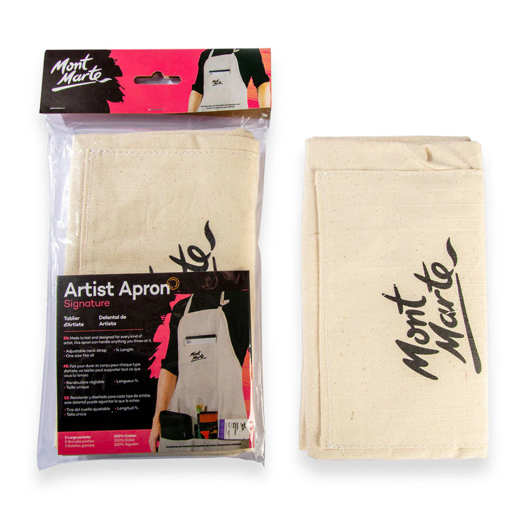 Mont Marte Artists Apron Signature