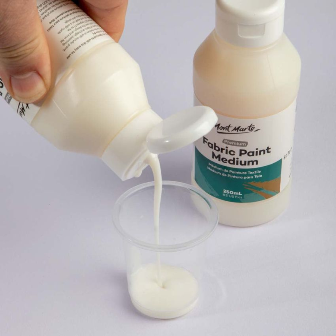 Mont Marte Fabric Paint Medium Prem. 250ml