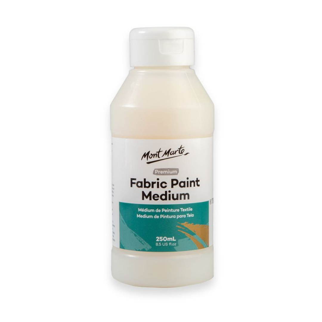 Mont Marte Fabric Paint Medium Prem. 250ml