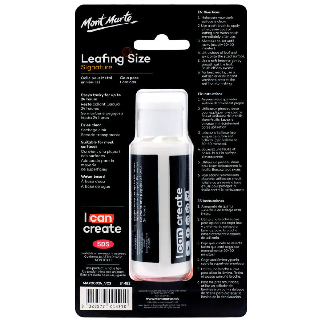Mont Marte Leafing Size 60ml