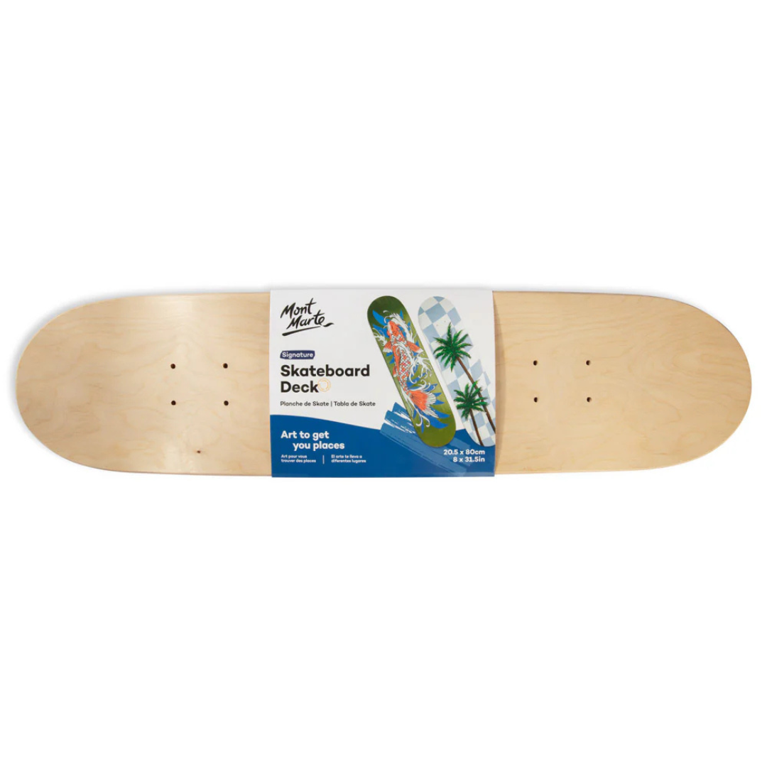 Mont Marte Skateboard Deck Signature 80 x 20cm (31.5 x 7.9in)
