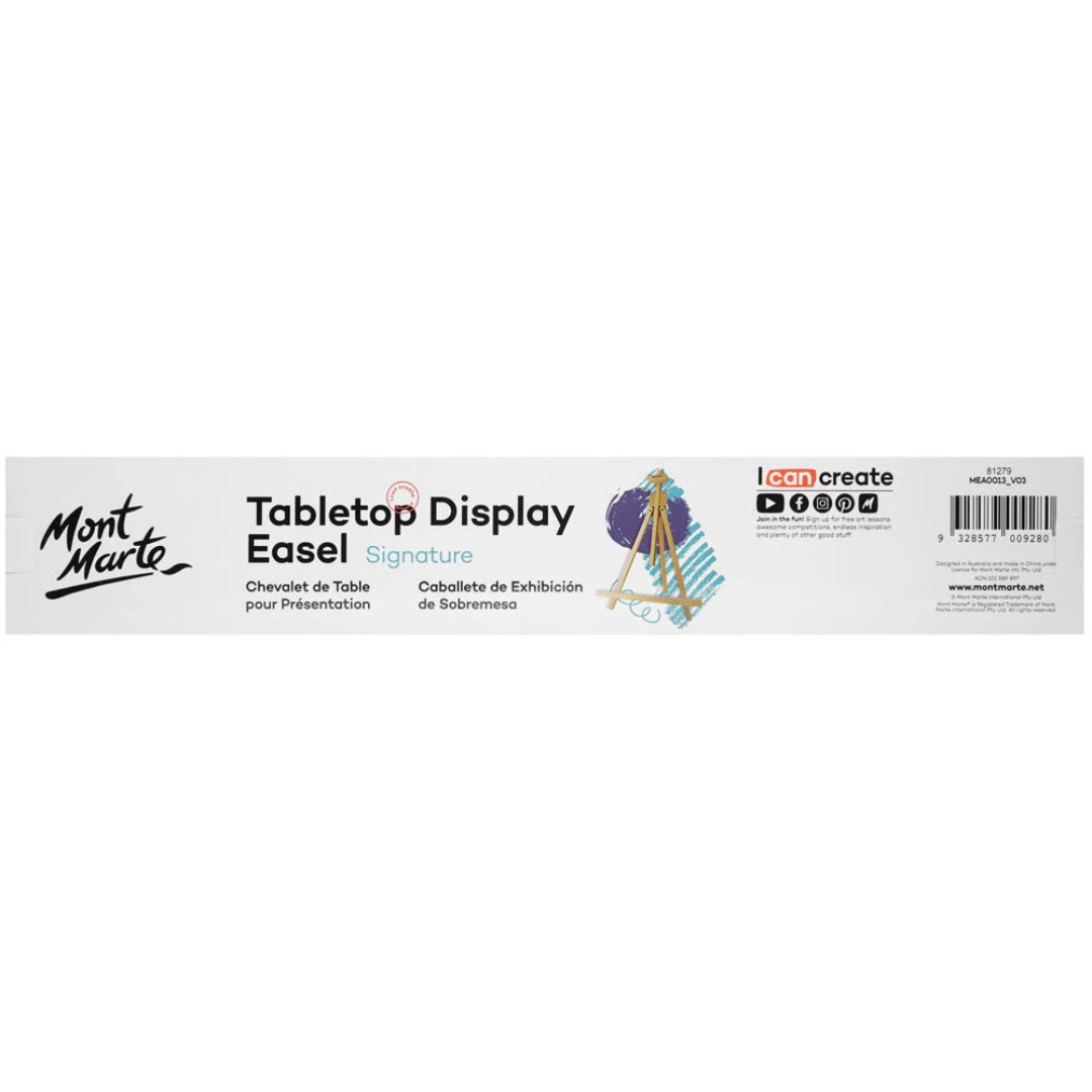 Tabletop Display Easel Signature