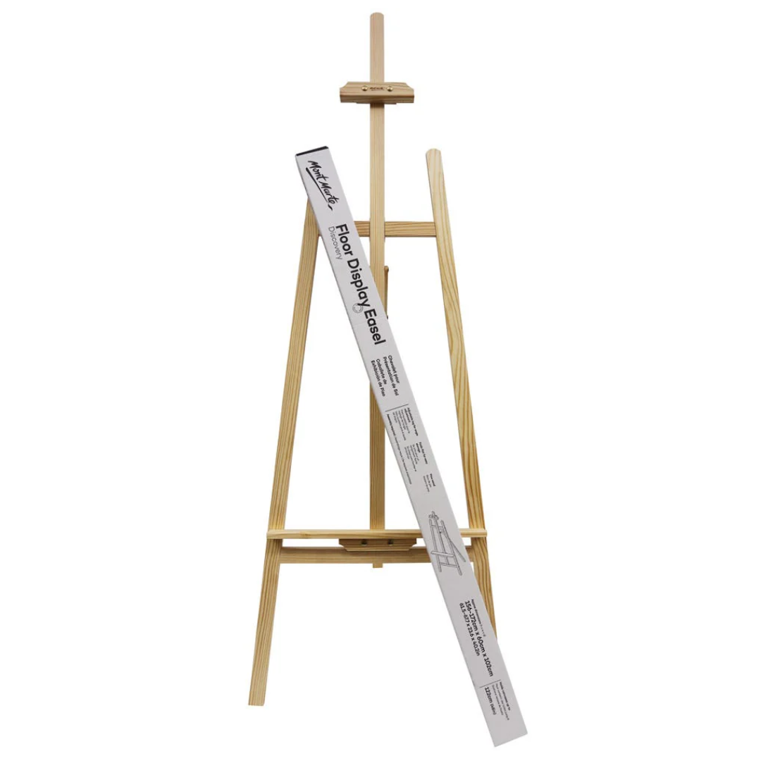 Mont Marte Floor Display Easel Pine Discovery 172cm