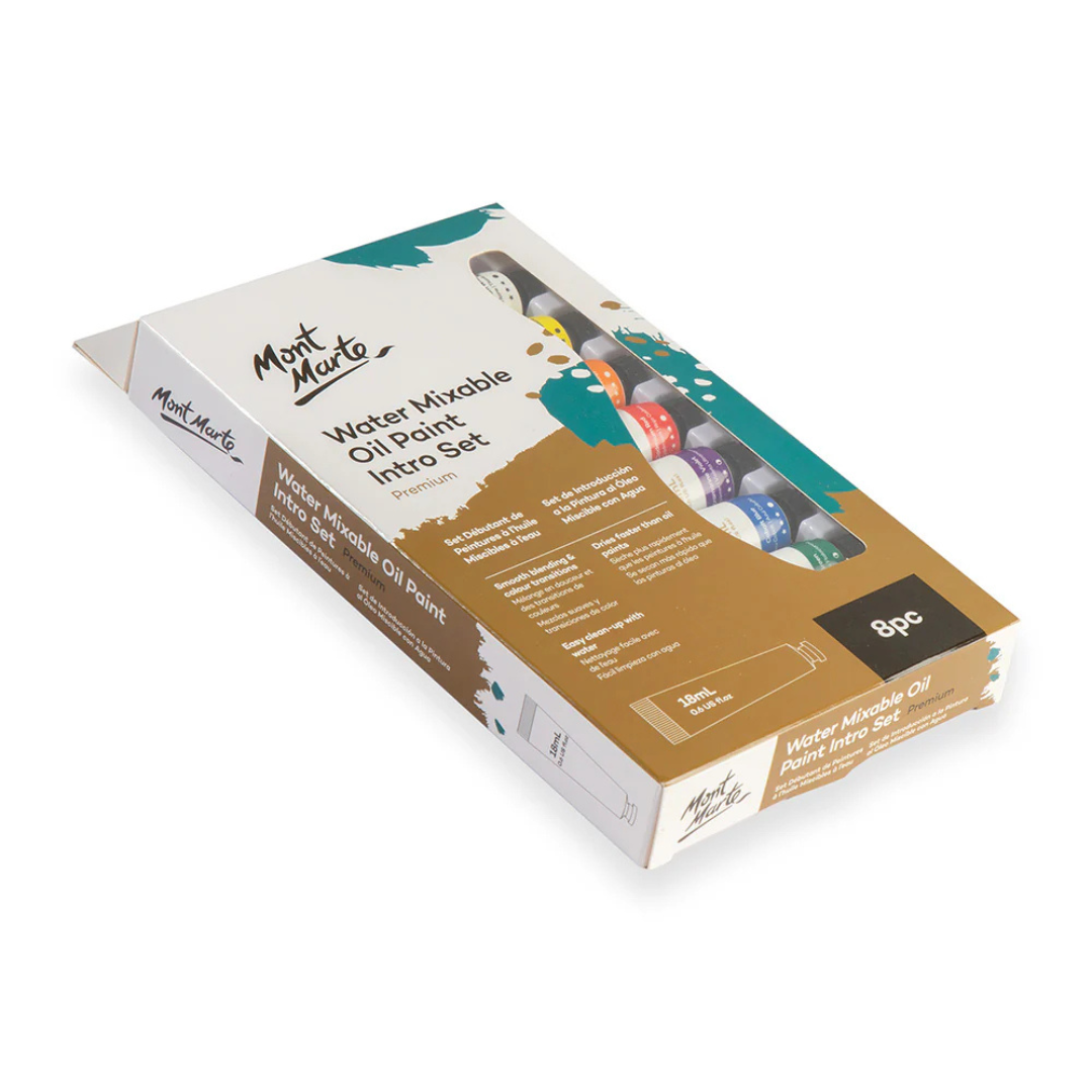 Mont Marte Water Mixable Oil Paint Intro Premium Set