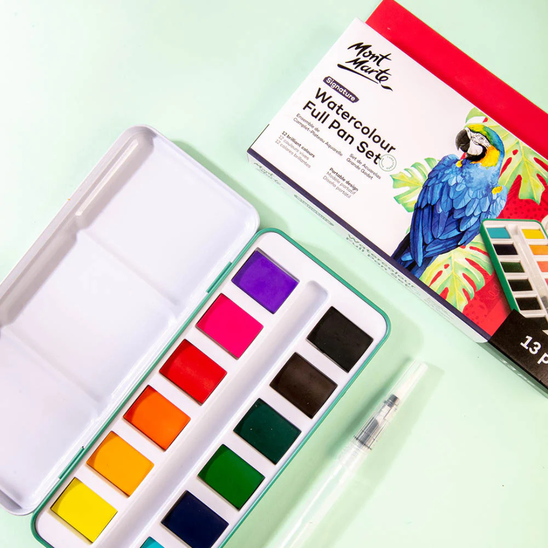 Mont Marte Signature Watercolour Pan Set