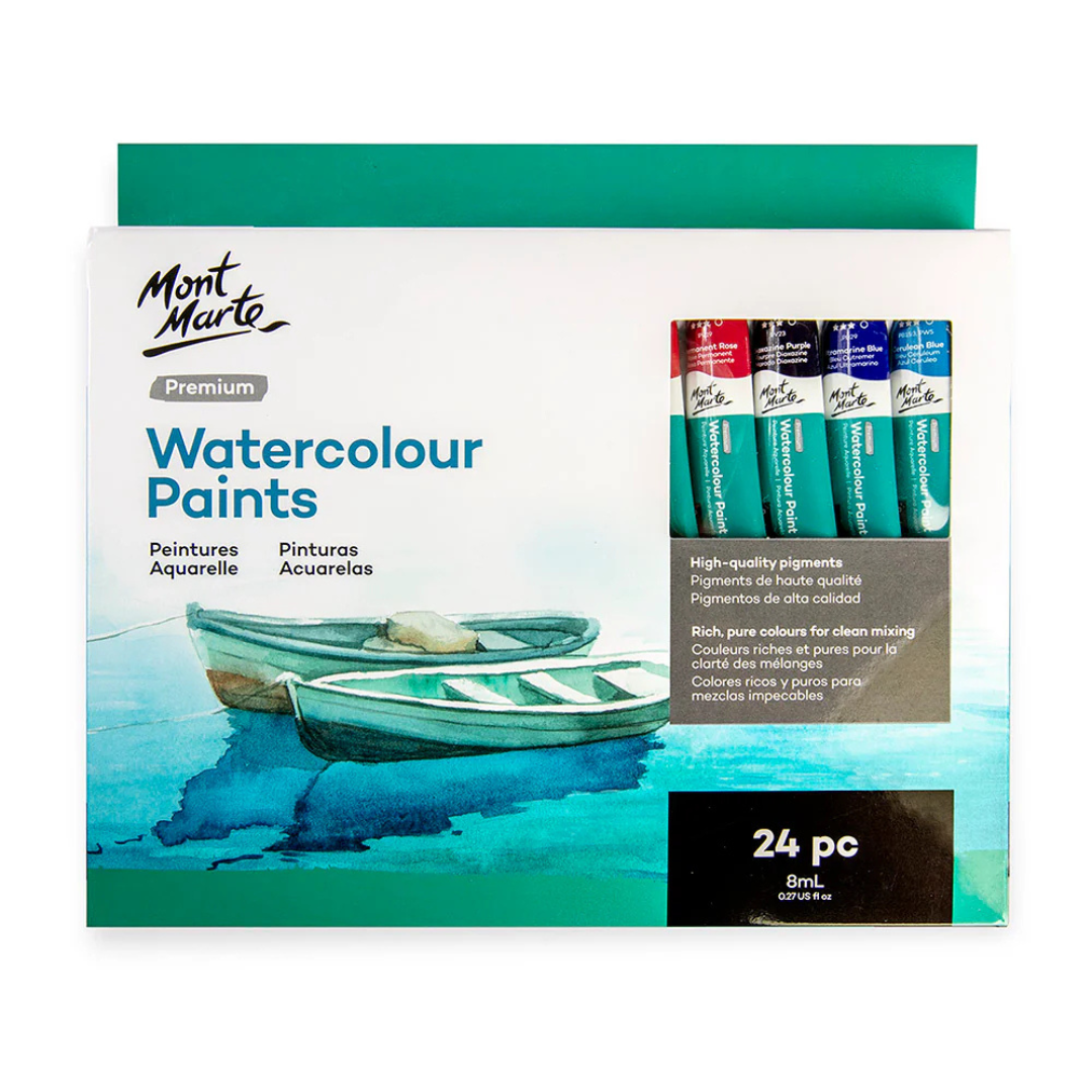Mont Marte Watercolour Paints Premium Intro Set