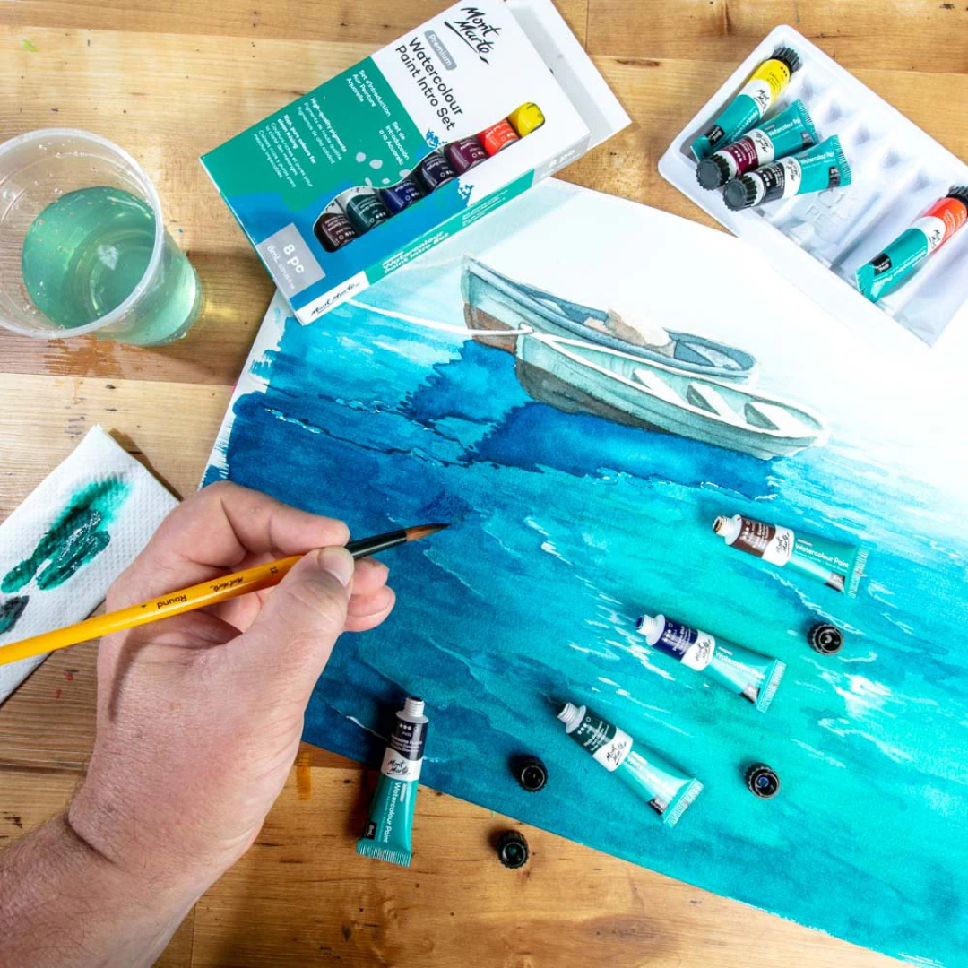 Mont Marte Watercolour Paints Premium Intro Set