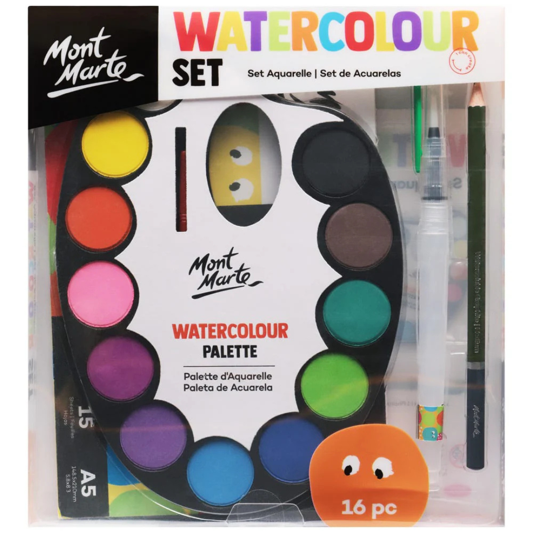 Mont Marte Watercolour Set 16pc