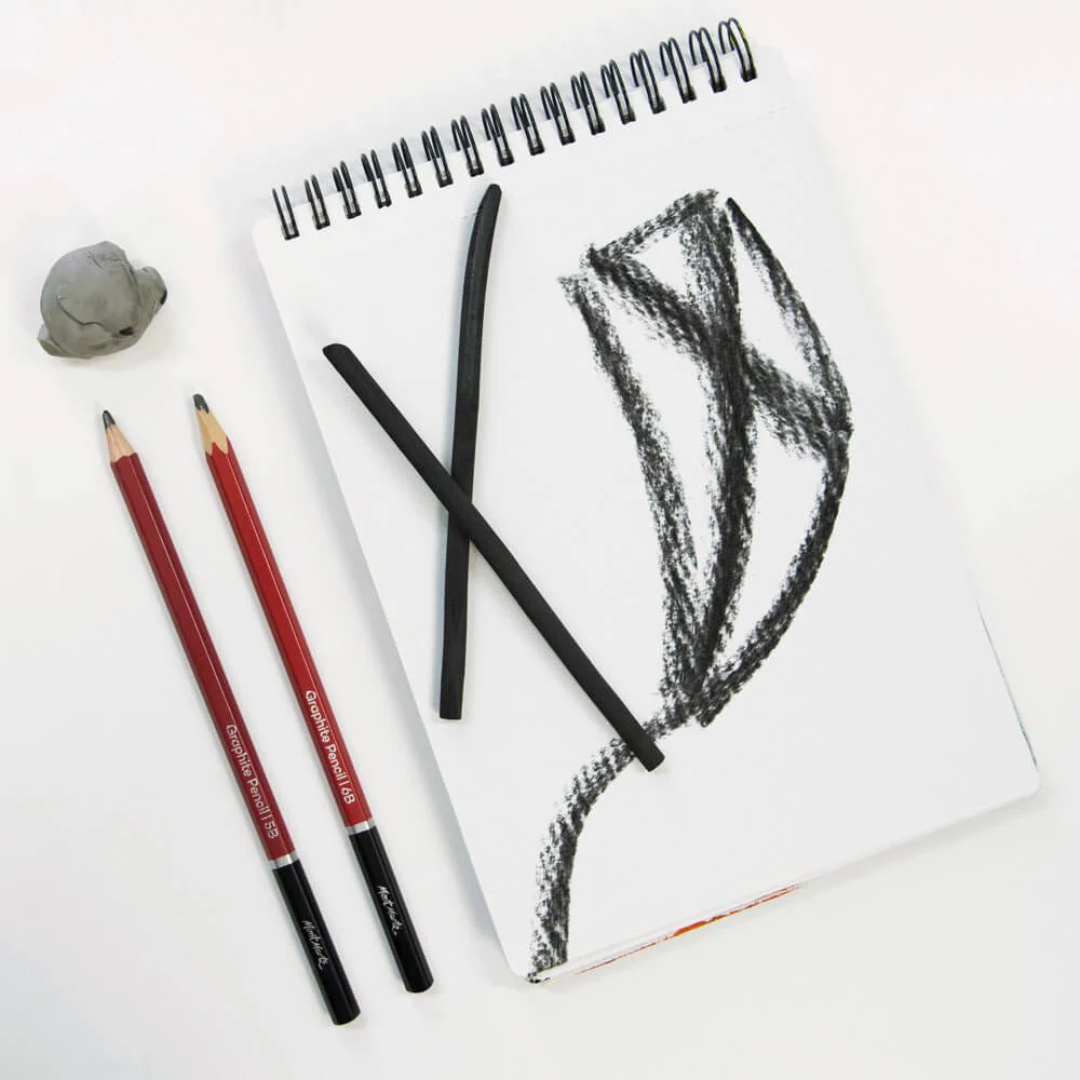 Mont Marte Willow Charcoal in Tin Signature