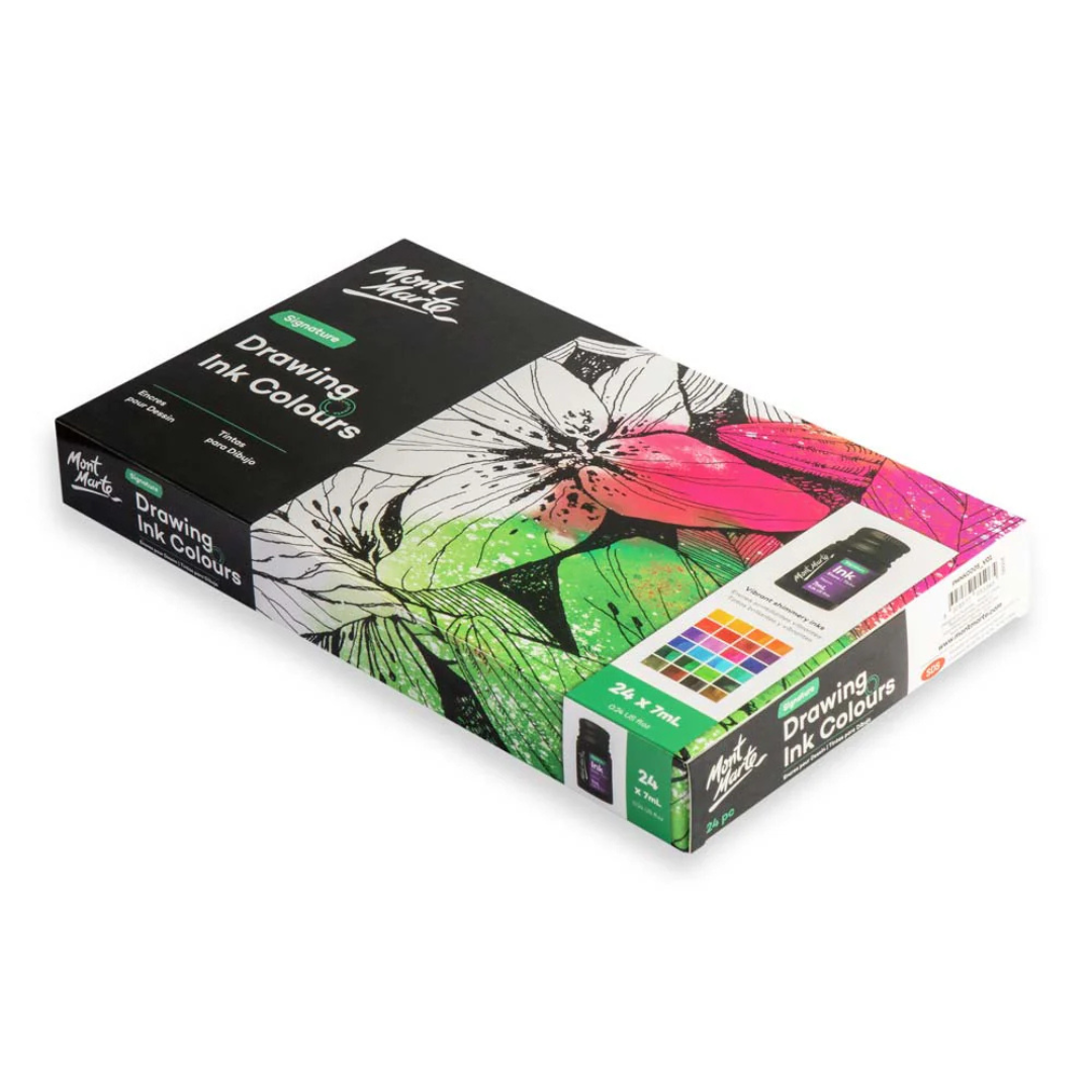 Mont Marte Drawing Ink Colour Signature Set