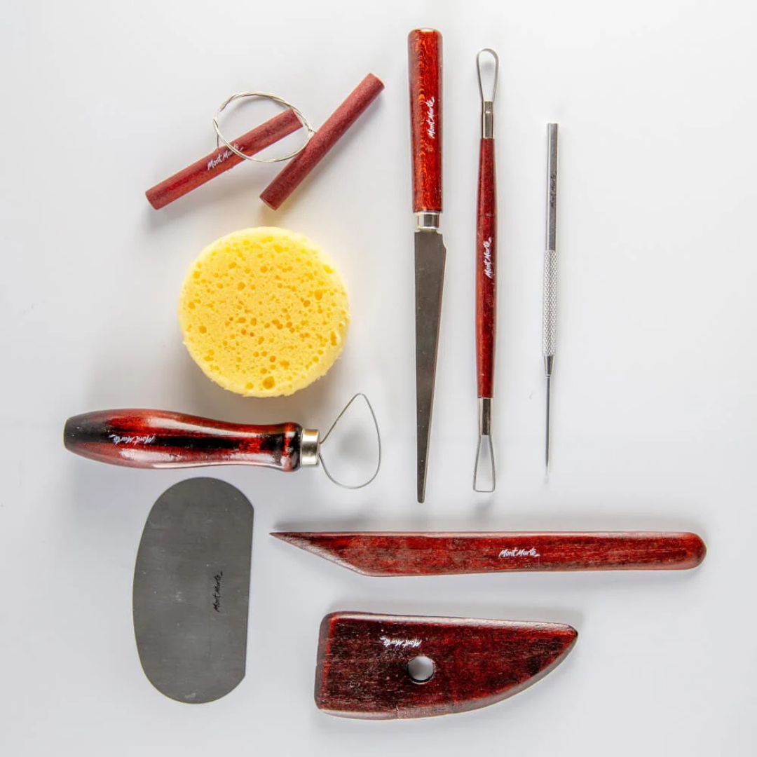 Mont Marte Pottery Tool Kit Signature 10 PC
