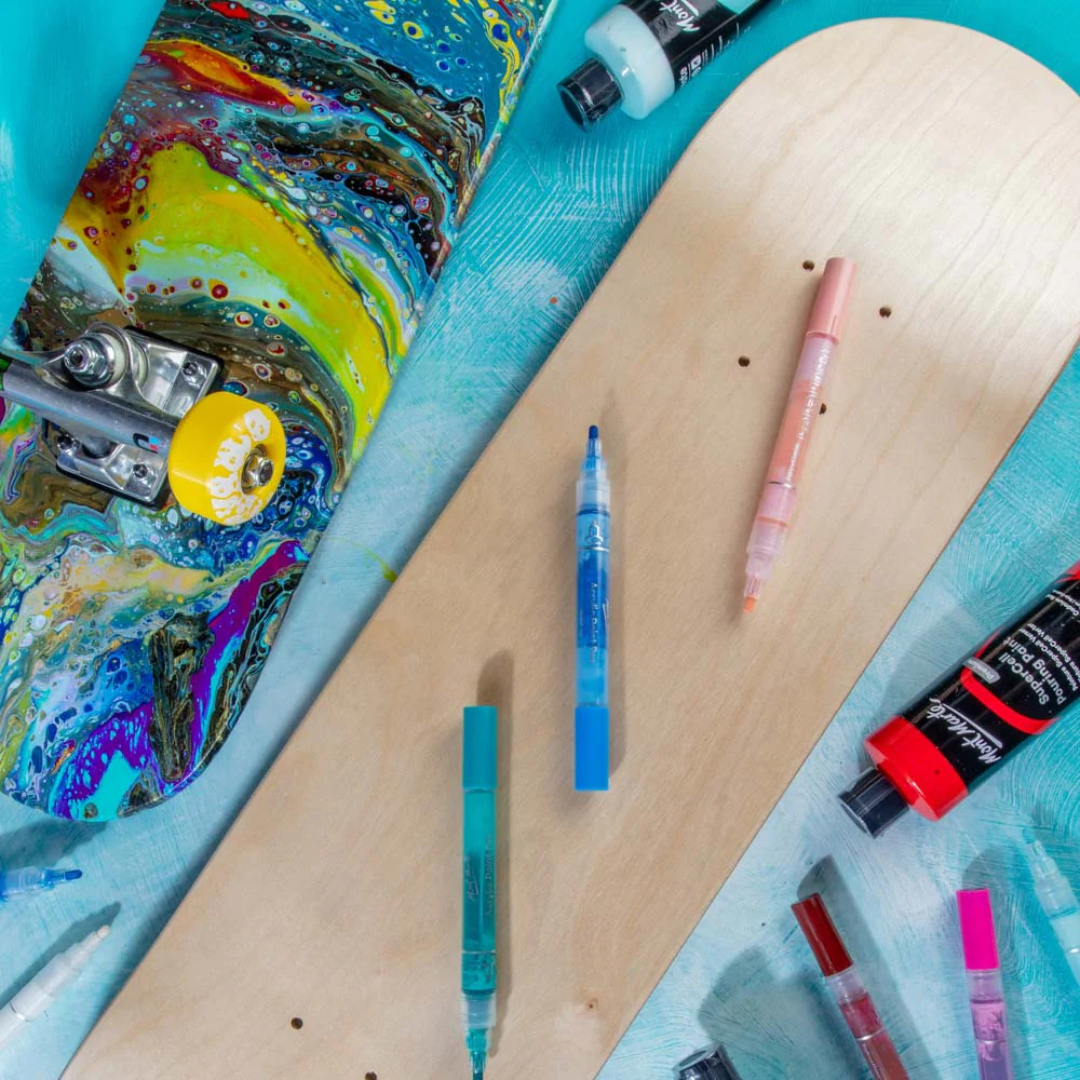 Mont Marte Skateboard Deck Signature 80 x 20cm (31.5 x 7.9in)