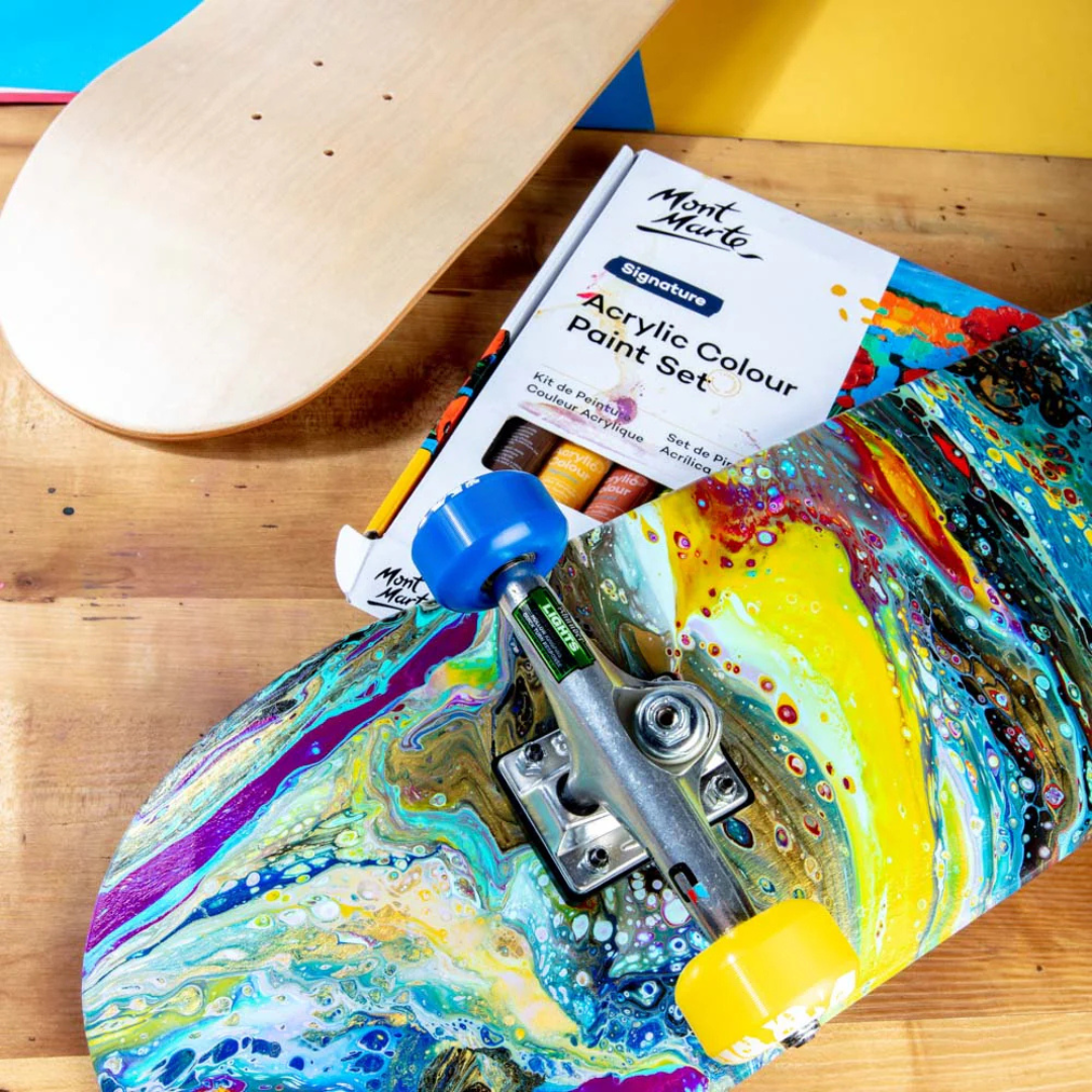 Mont Marte Skateboard Deck Signature 80 x 20cm (31.5 x 7.9in)