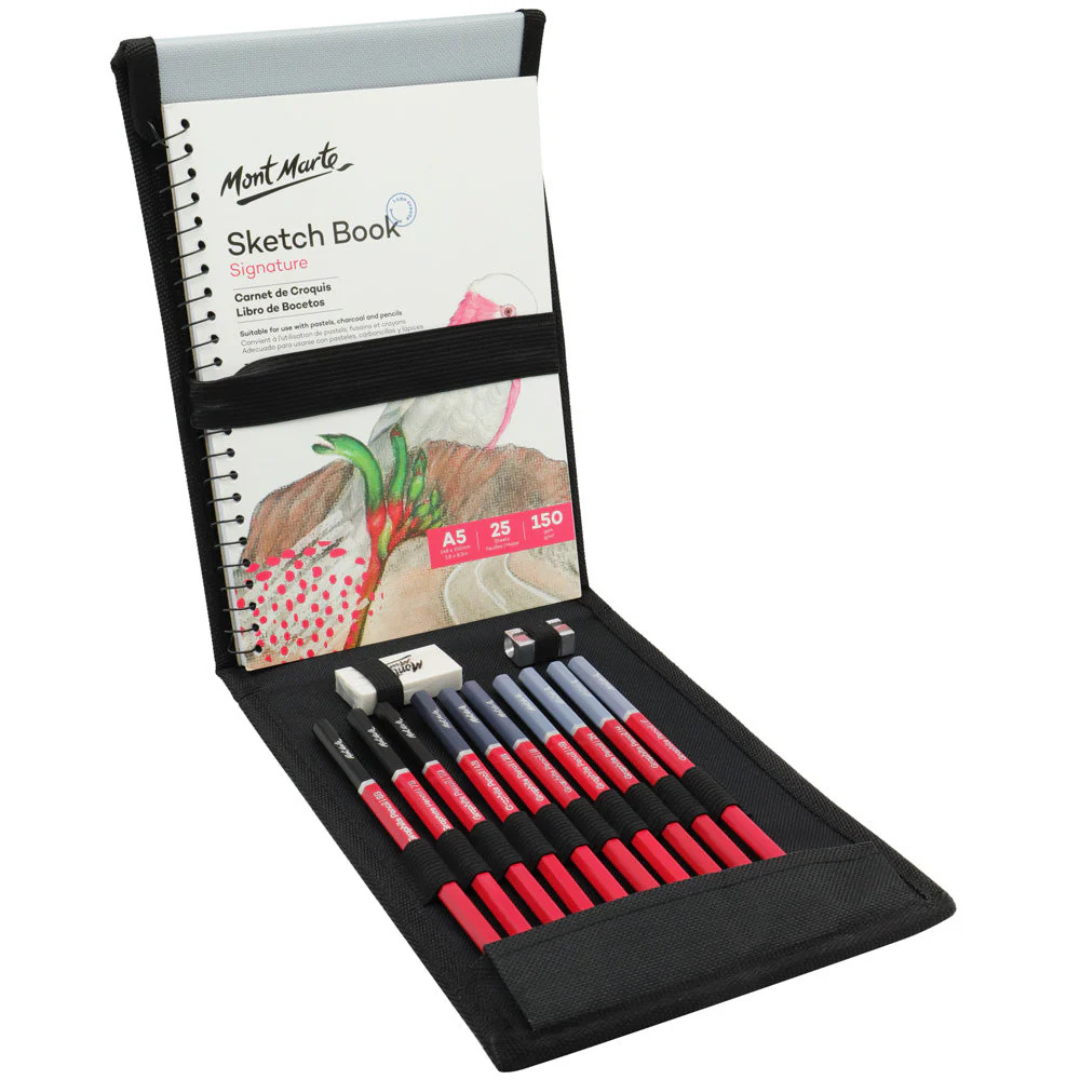 Mont Marte Signature Sketching Wallet Set