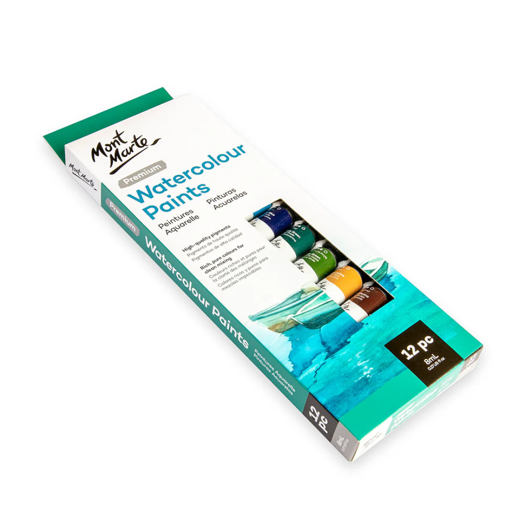 Mont Marte Watercolour Paints Premium Intro Set