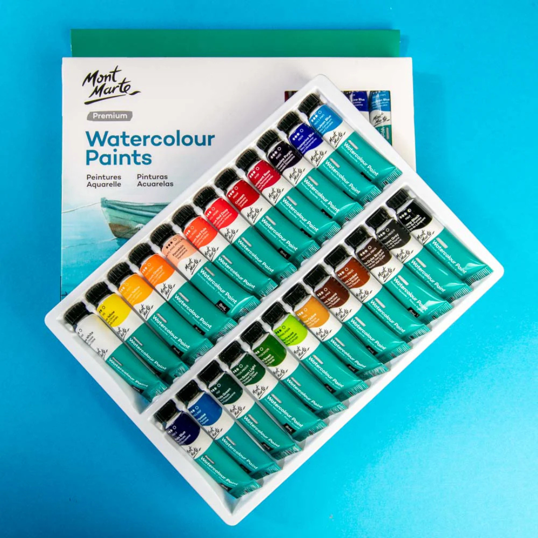 Mont Marte Watercolour Paints Premium Intro Set