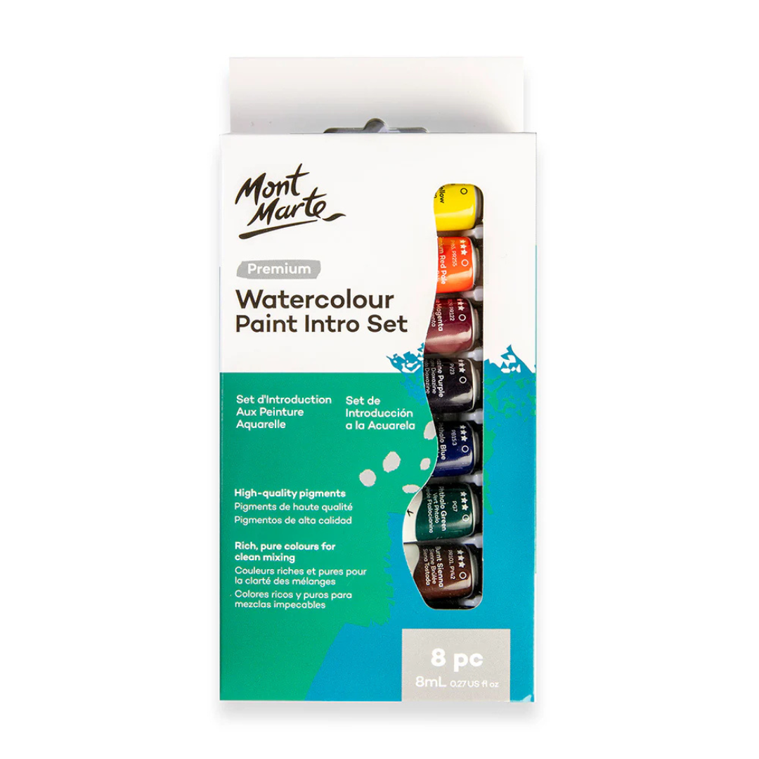 Mont Marte Watercolour Paints Premium Intro Set