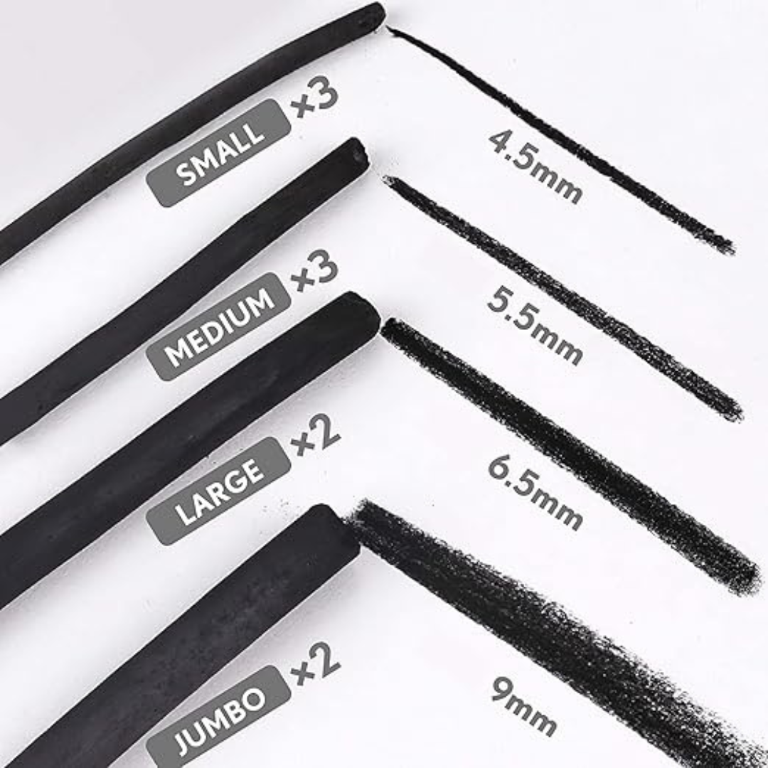 Mont Marte Willow Charcoal in Tin Signature