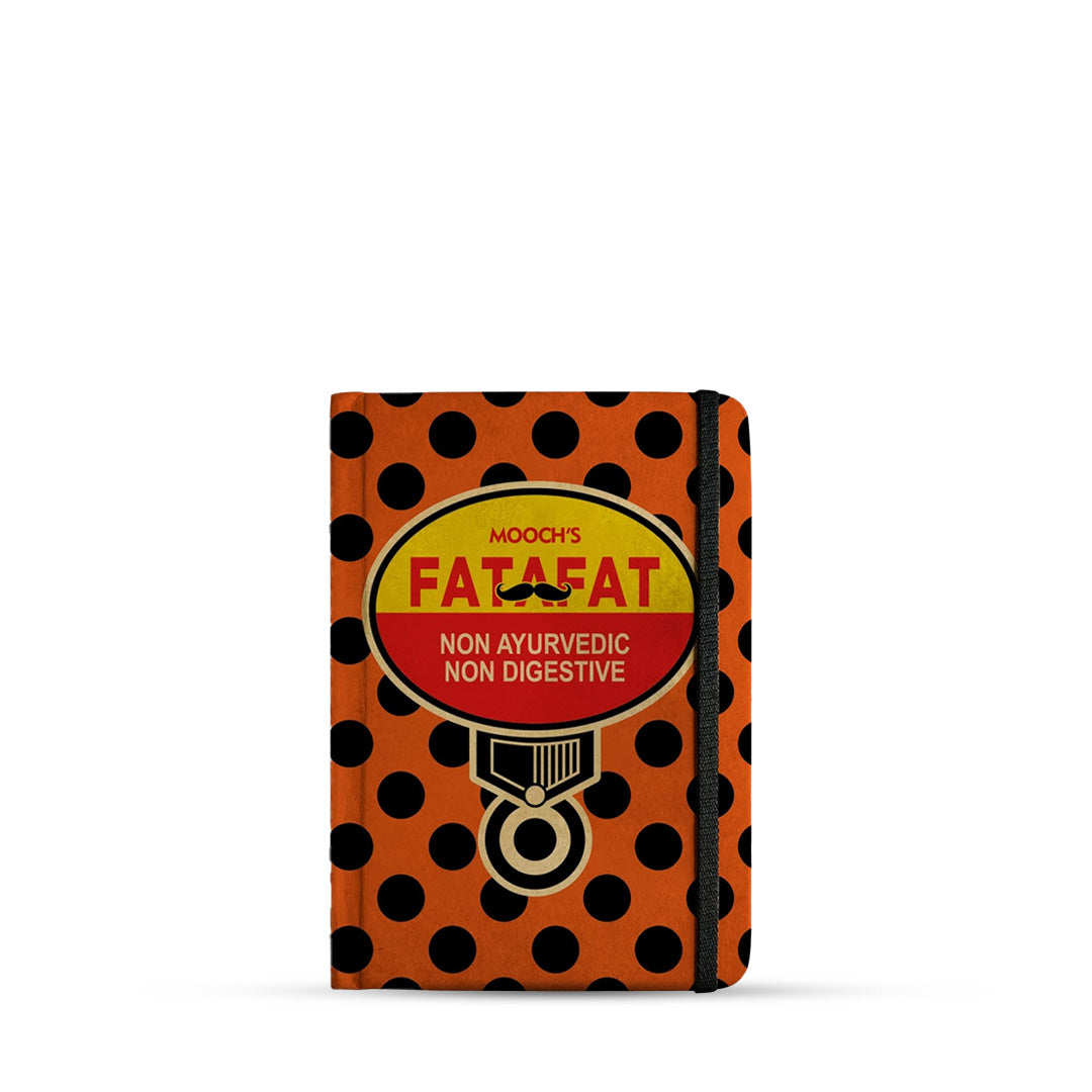 Mooch Fatafat A5 Plain Notebook