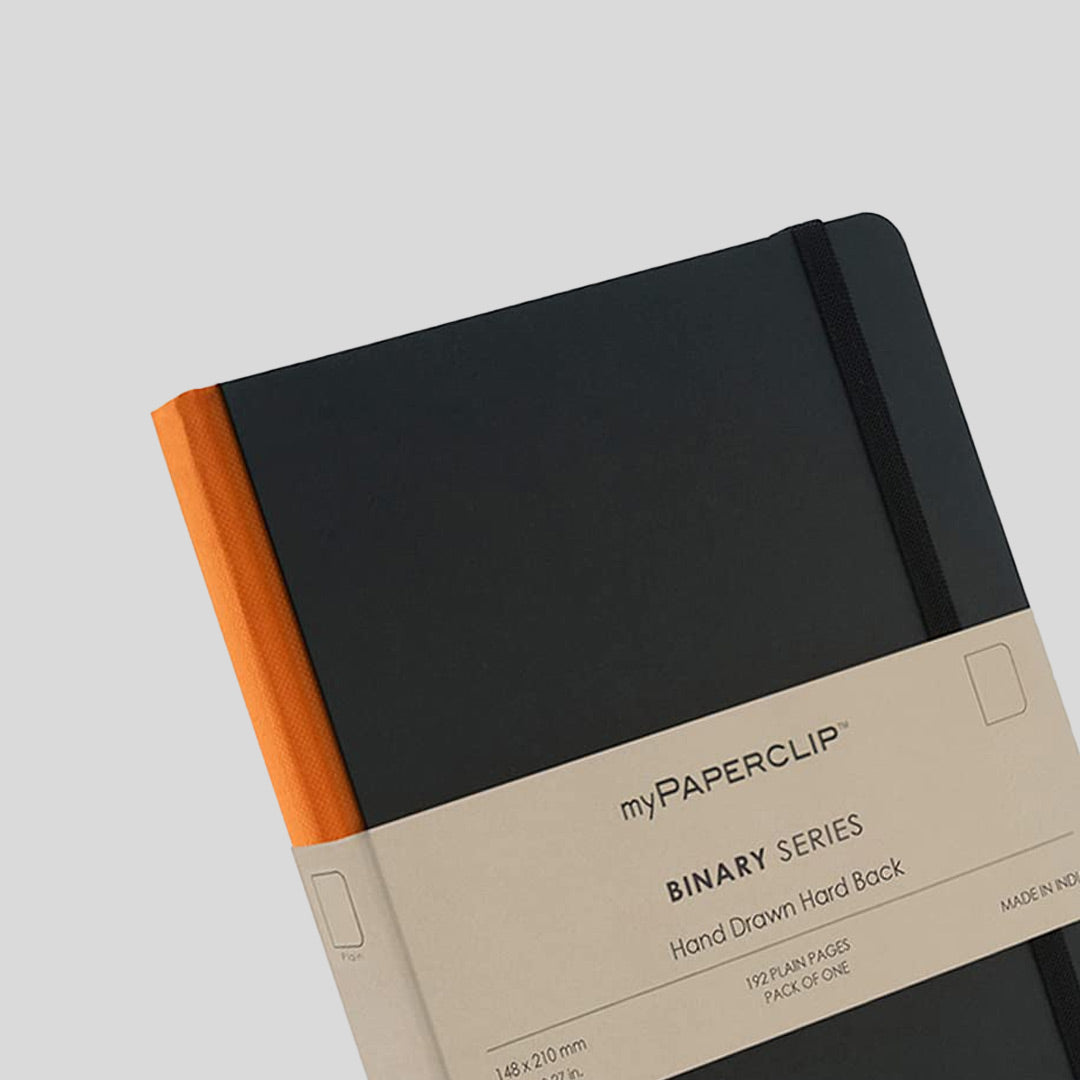 MyPaperclip Binary Series A5 Ruled Notebook