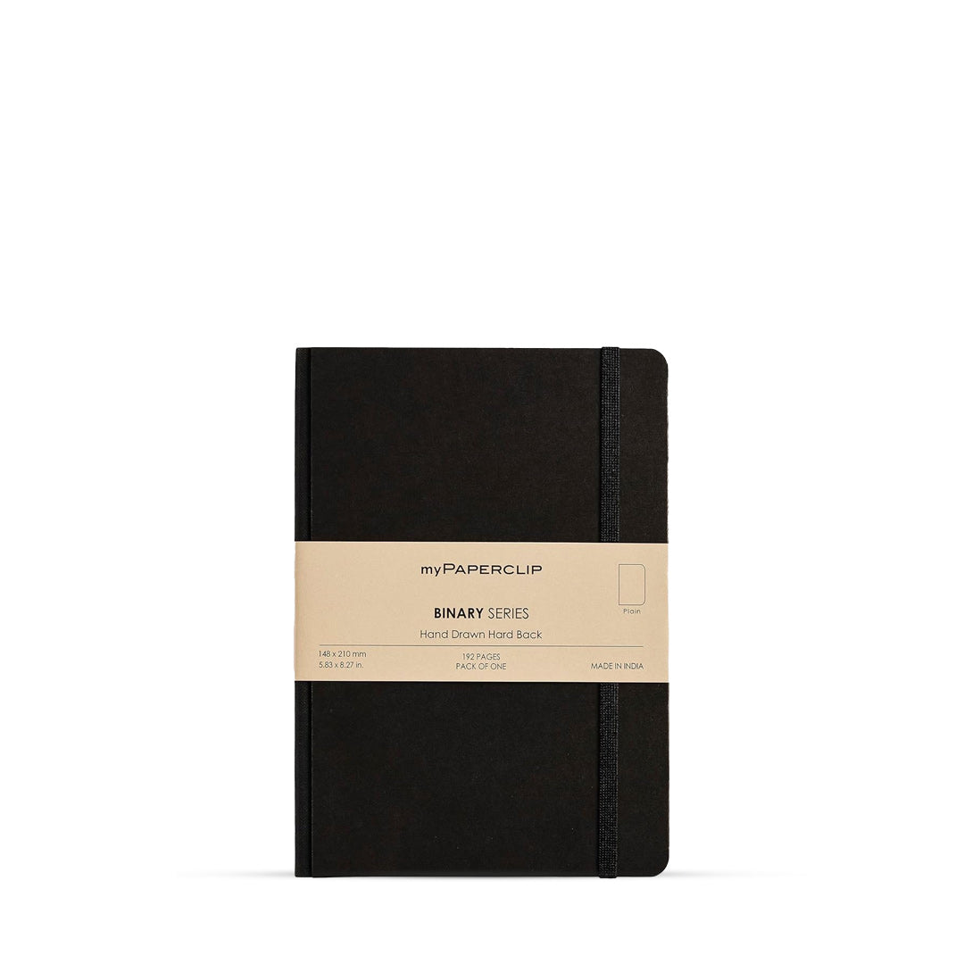 MyPaperclip Binary Series A5 Ruled Notebook