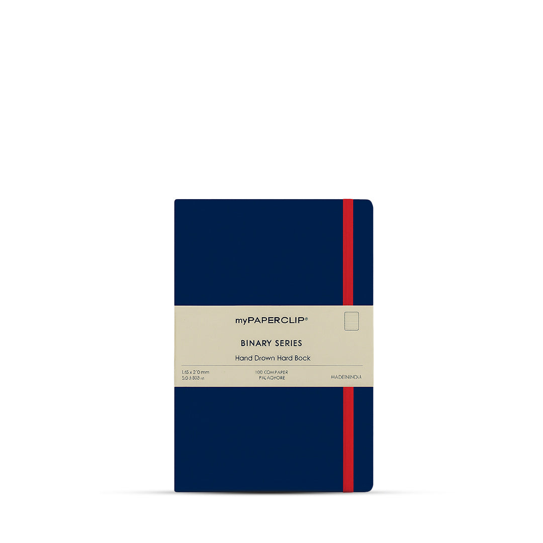 MyPaperclip Binary Series A5 Ruled Notebook