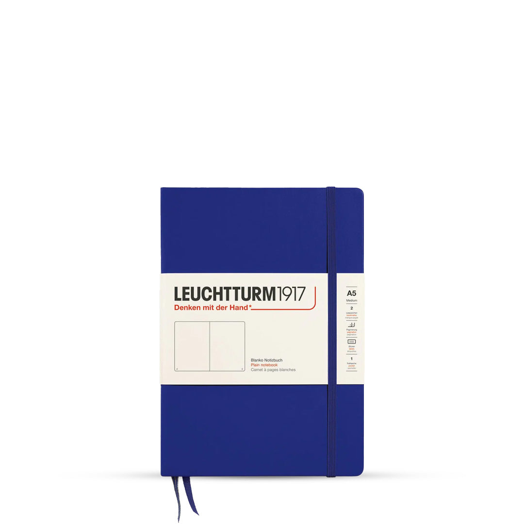 Leuchtturm Hardcover A5 Plain Notebook