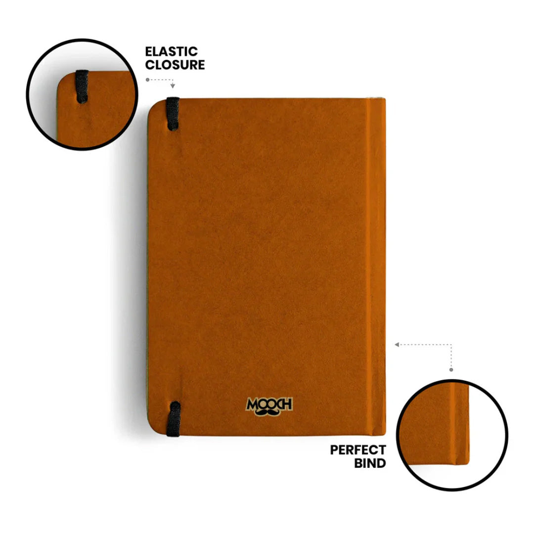 Mooch Handcrafted A5 Plain Notebook