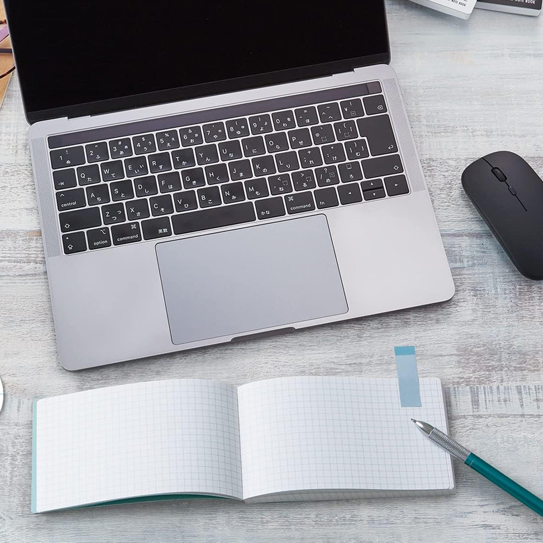 Okina Project Half Note Grid Notebook