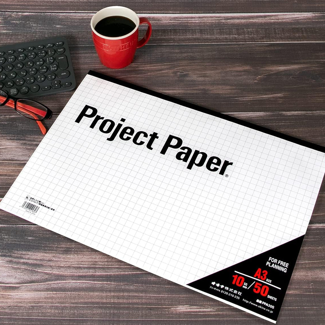 Okina Project Paper Grid Notebook