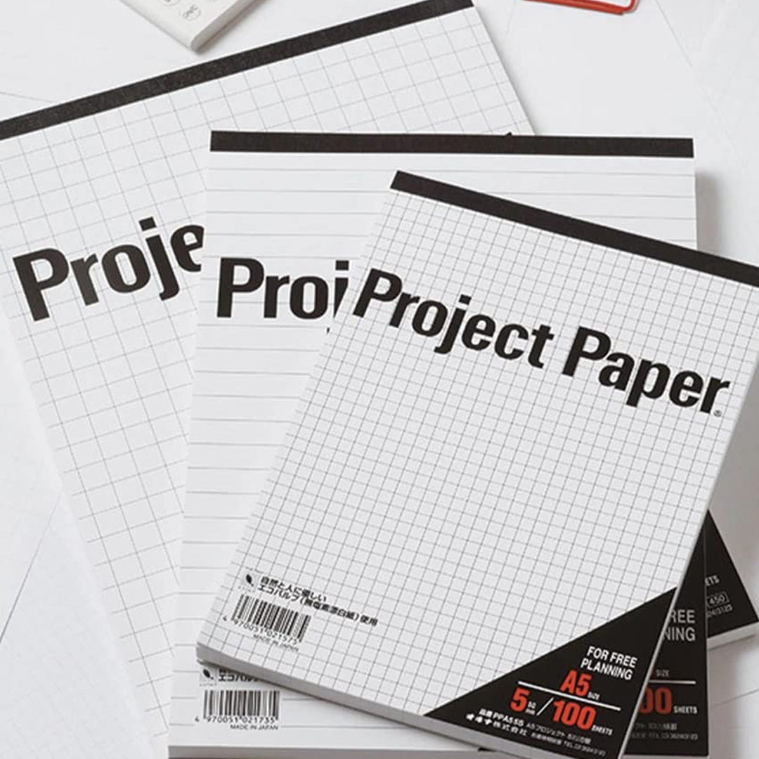 Okina Project Paper Grid Notebook