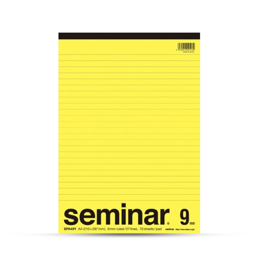 Okina Seminar Report A4 Ruled Notepad