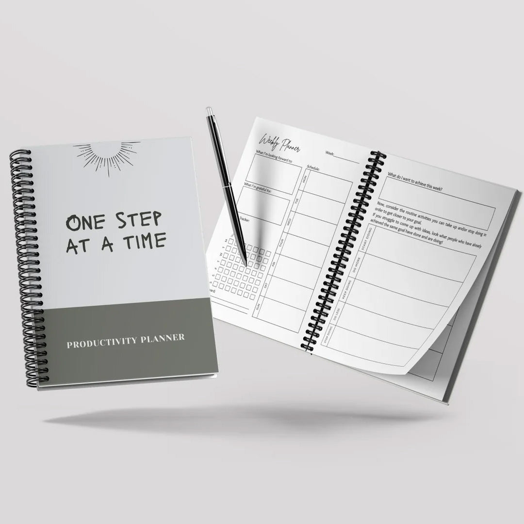 Simply Scribble Productivity Undated Daily Planner Inspired by Kaizen