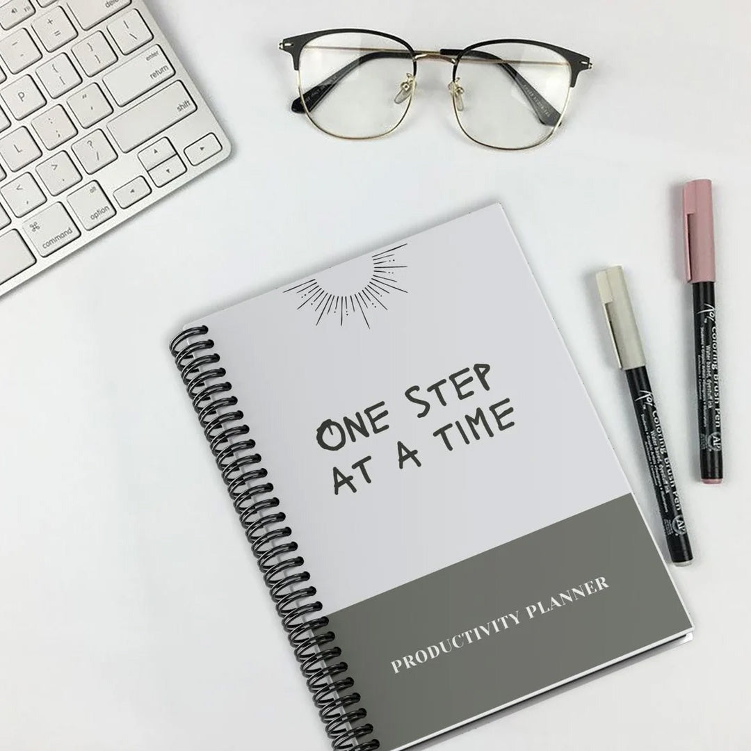 Simply Scribble Productivity Undated Daily Planner Inspired by Kaizen
