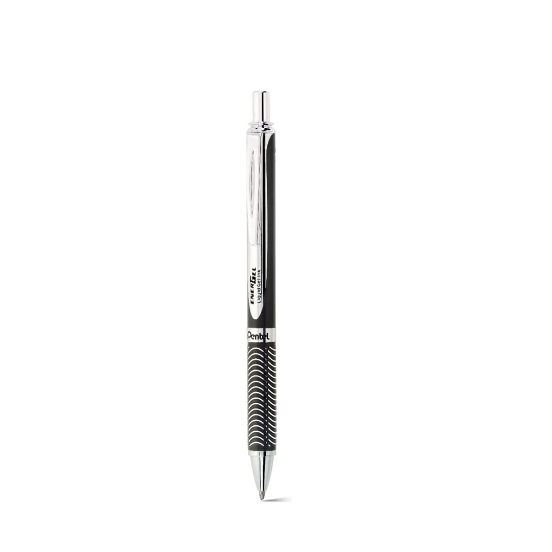 Pentel 0.7mm Energel Metal Lite Retractable Gel Roller Pen