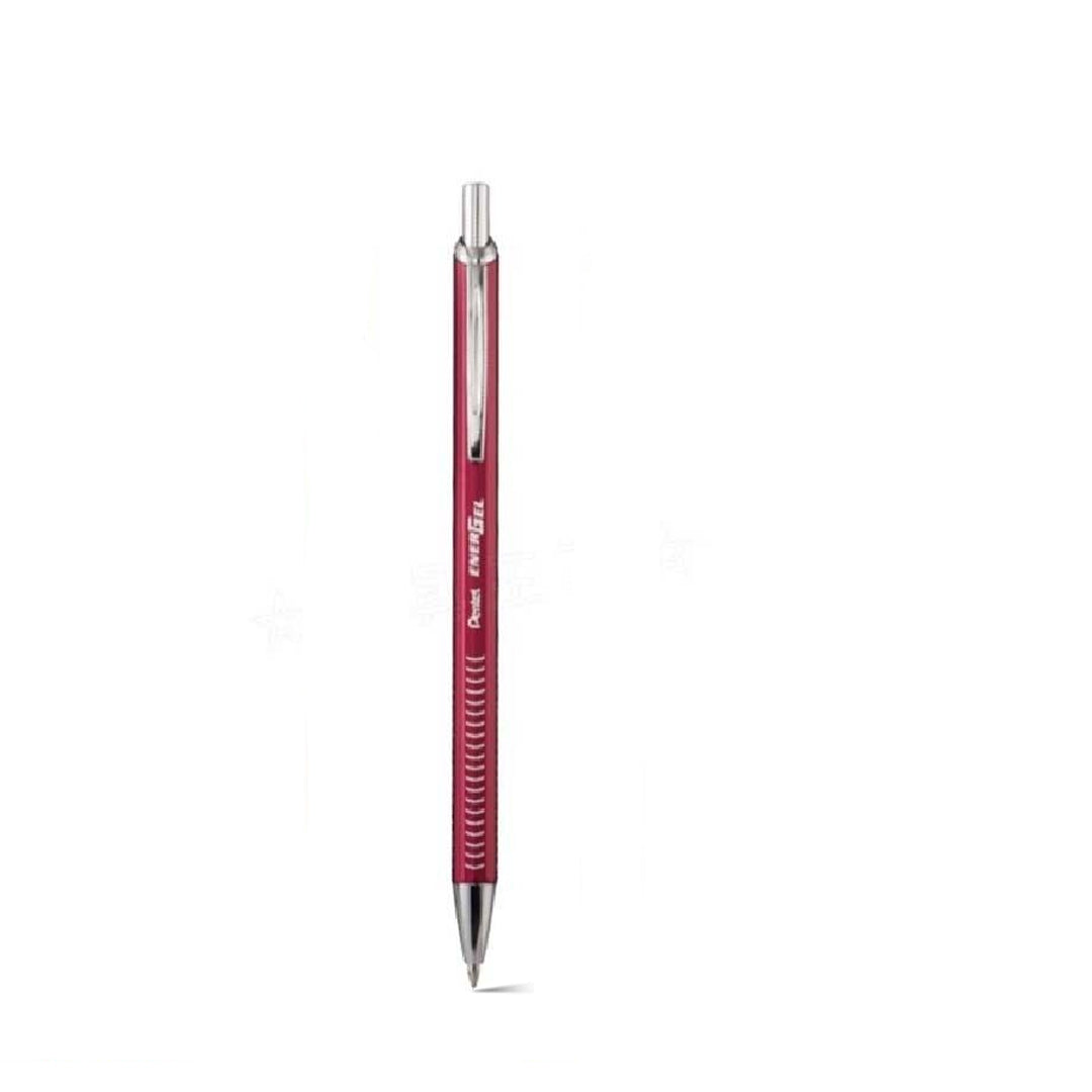 Pentel 0.7mm Energel Metal Lite Retractable Gel Roller Pen
