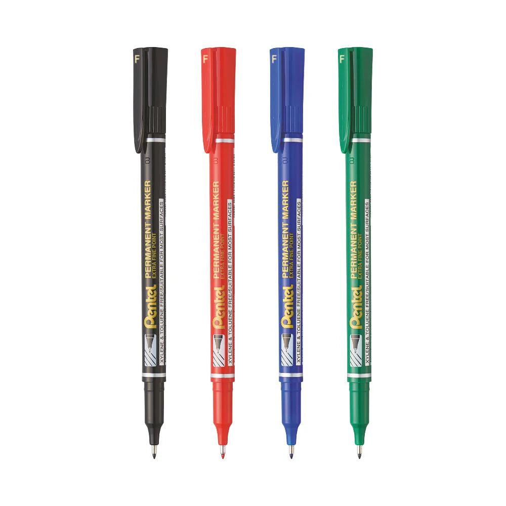 Pentel Permanent Marker Extra fine point (10 PC BOX)