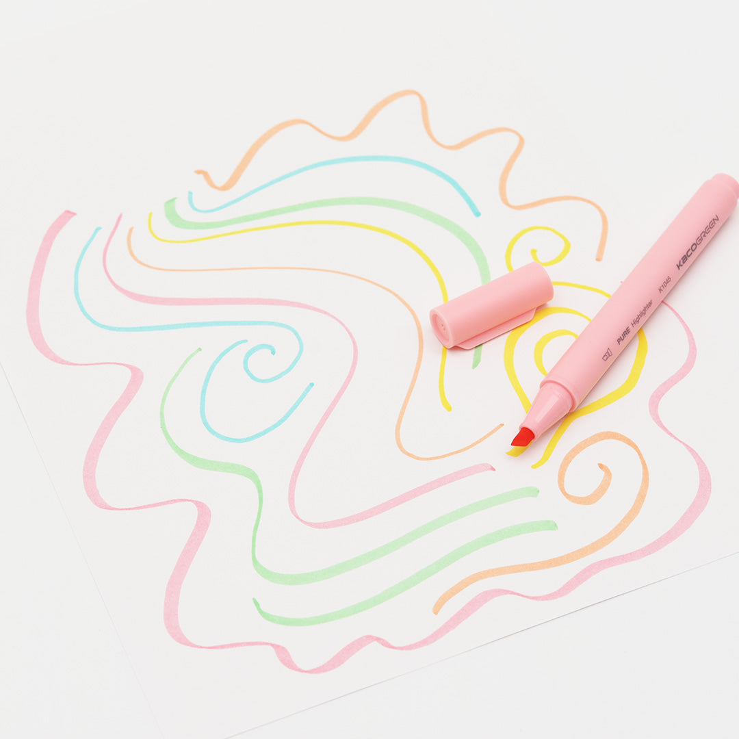 Pure Macaron Highlighter - Five color Pack