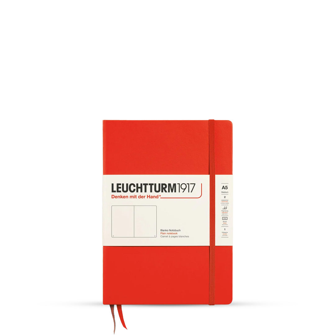 Leuchtturm Hardcover A5 Plain Notebook