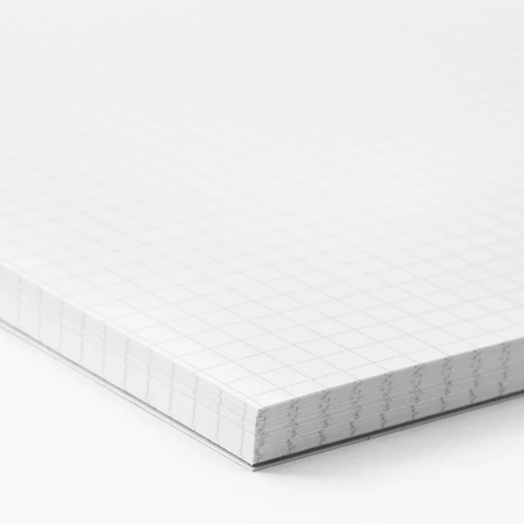Rhodia Basics White Grid Notepad