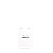Rhodia Basics White Grid Notepad