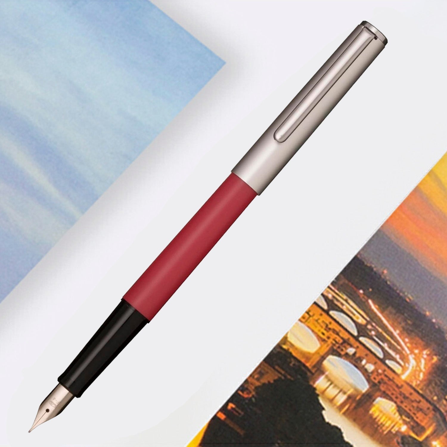 Sailor Hi-Ace Neo Red CT Fountain Pen 11-0116-230