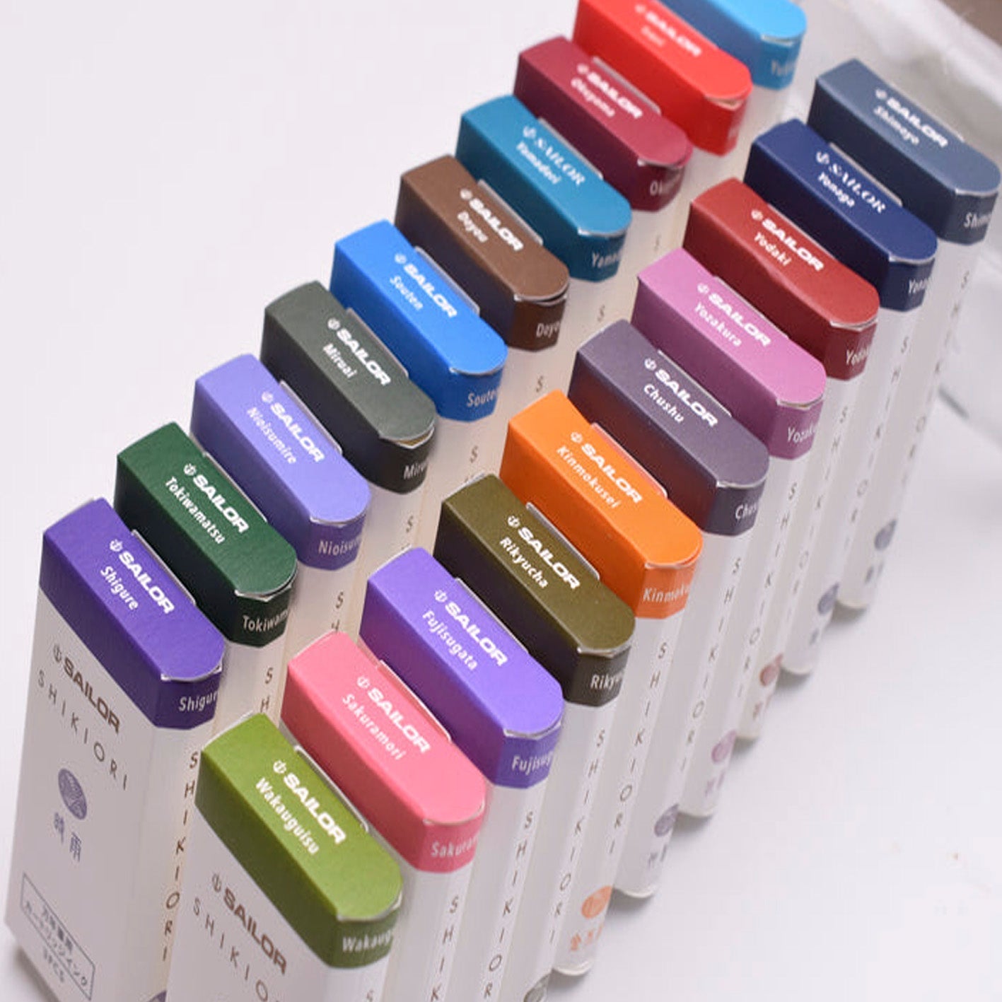 Sailor Shikiori Ink Cartridge-Pack of 3