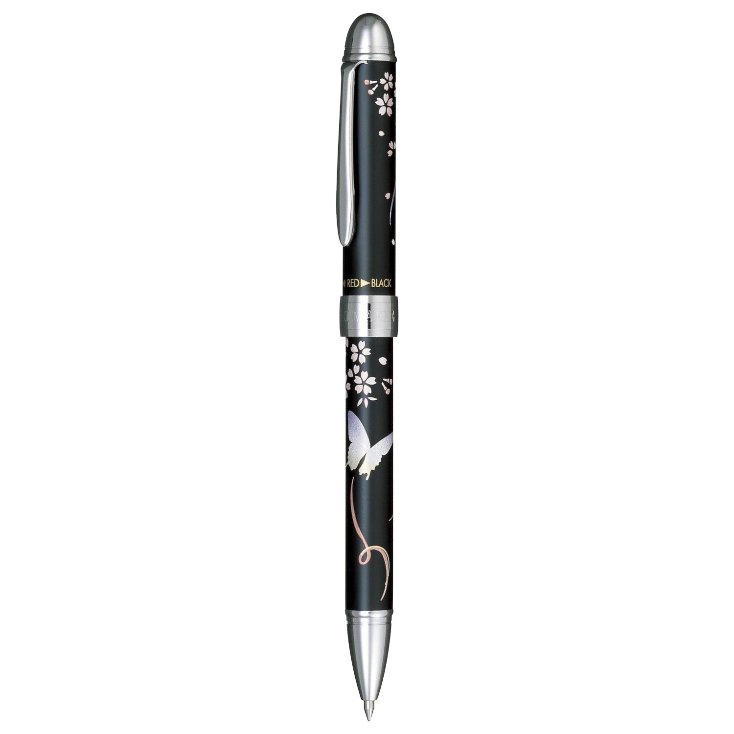 Sailor Yubi Maki-E Butterfly Black CT Multi Functional Pen 16-0333-220